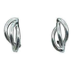 BOGO FREE OPEN SILVER STUD EARRINGS